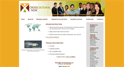 Desktop Screenshot of crossculturalnow.com